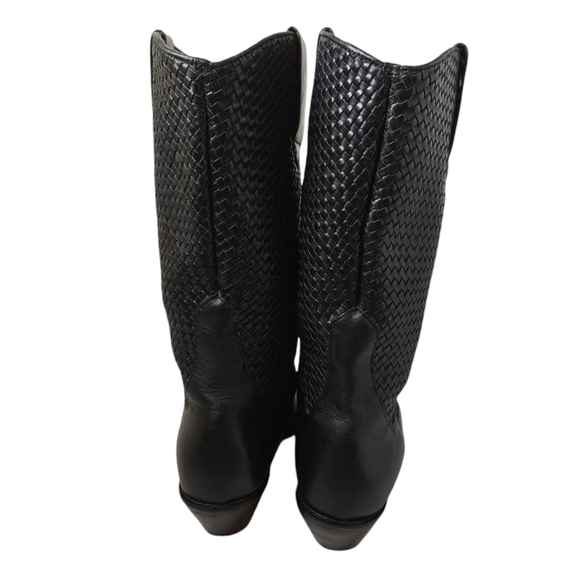 Dingo Leather Black Western boots Size 7.5 - Picture 5 of 7